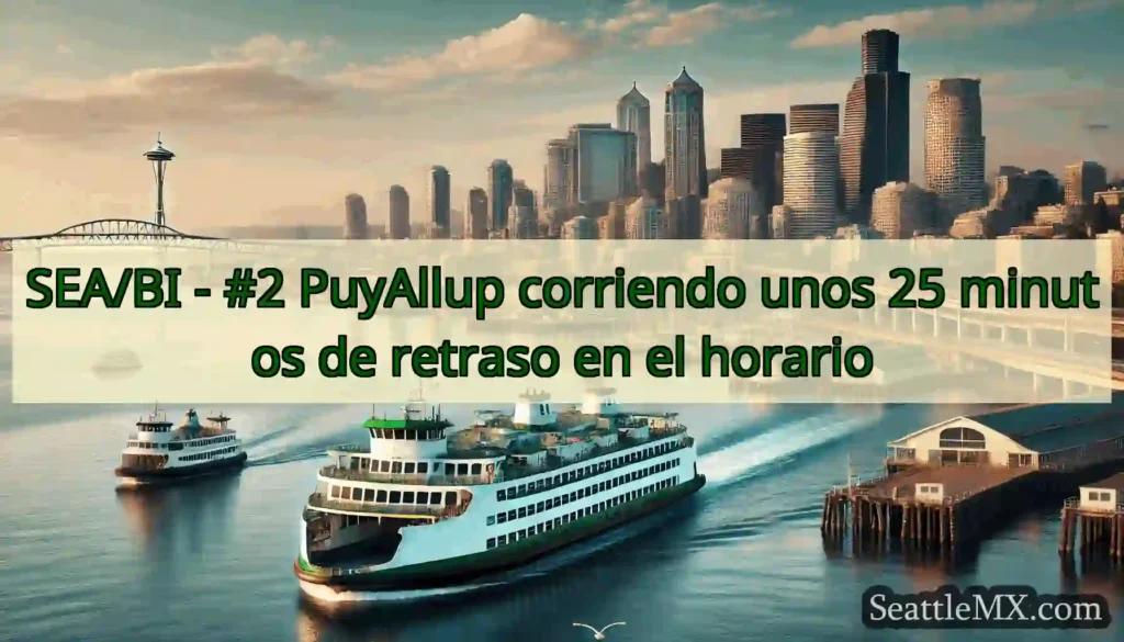 SEA/BI - #2 PuyAllup corriendo unos 25 minutos de