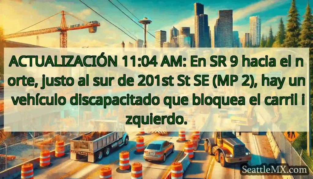 ACTUALIZACIÓN 11:04 AM: En SR 9 hacia el norte,