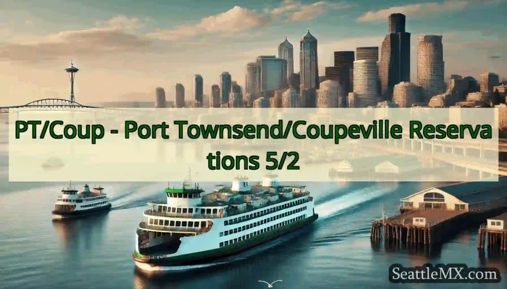 PT/Coup - Port Townsend/Coupeville Reservations