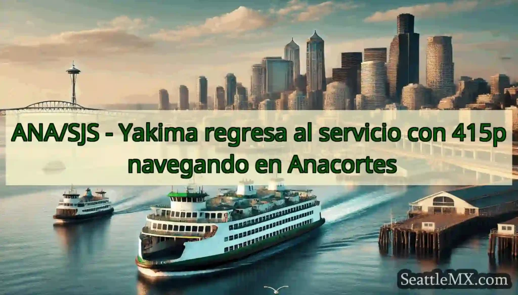 ANA/SJS - Yakima regresa al servicio con 415p