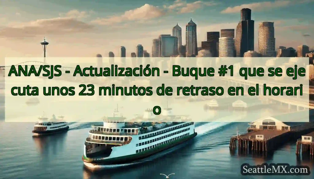 ANA/SJS - Actualización - Buque #1 que se ejecuta