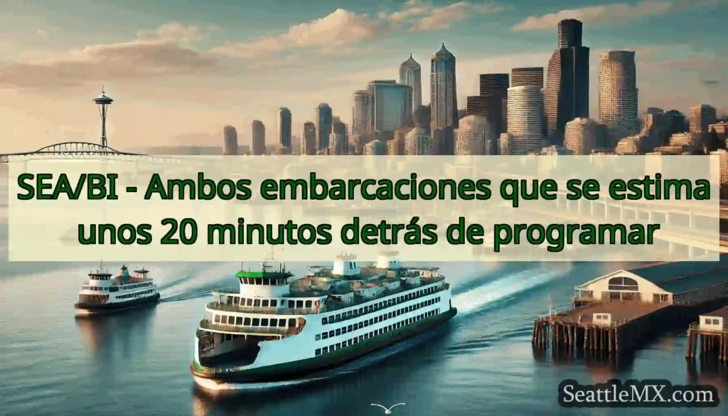 SEA/BI - Ambos embarcaciones que se estima unos