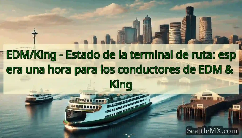 EDM/King - Estado de la terminal de ruta: espera