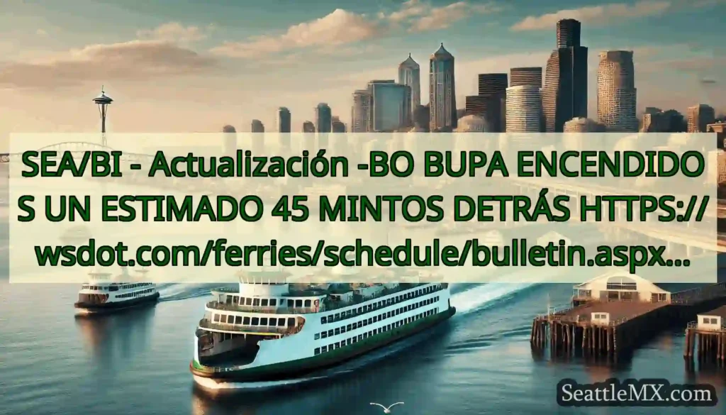 SEA/BI - Actualización -BO BUPA ENCENDIDOS UN