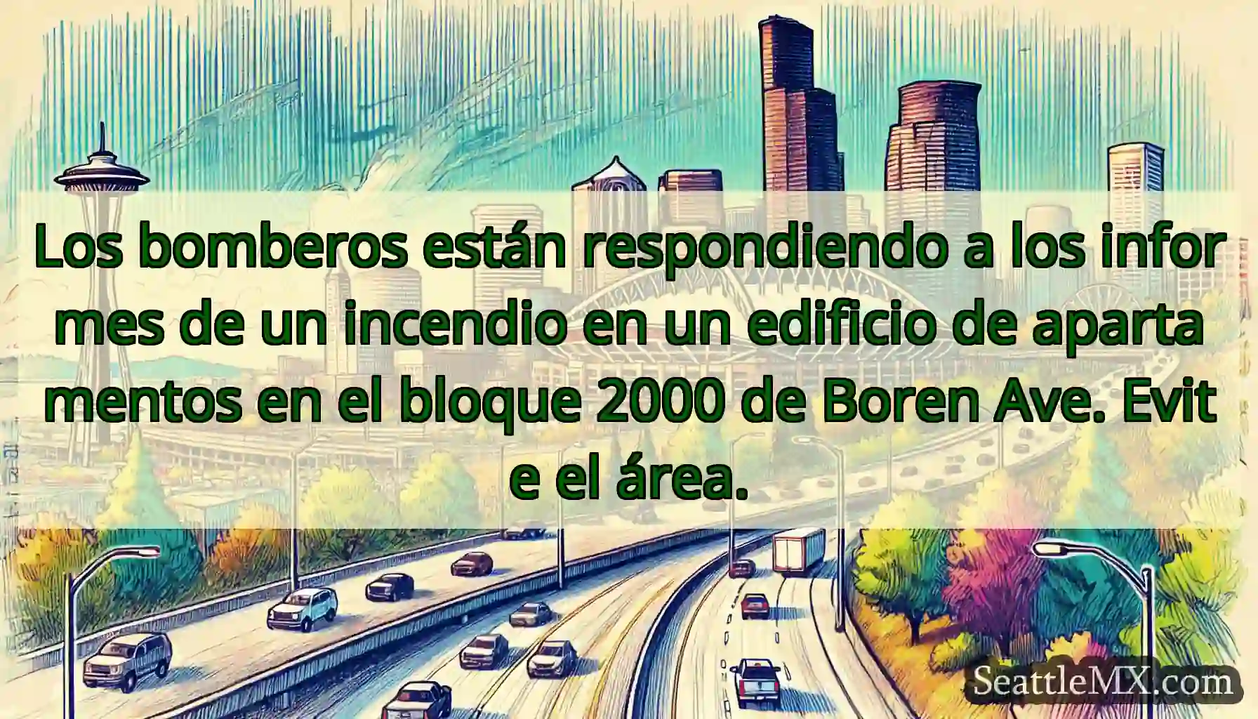 Los bomberos están respondiendo a los informes de