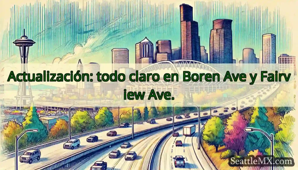 Actualización: todo claro en Boren Ave y Fairview