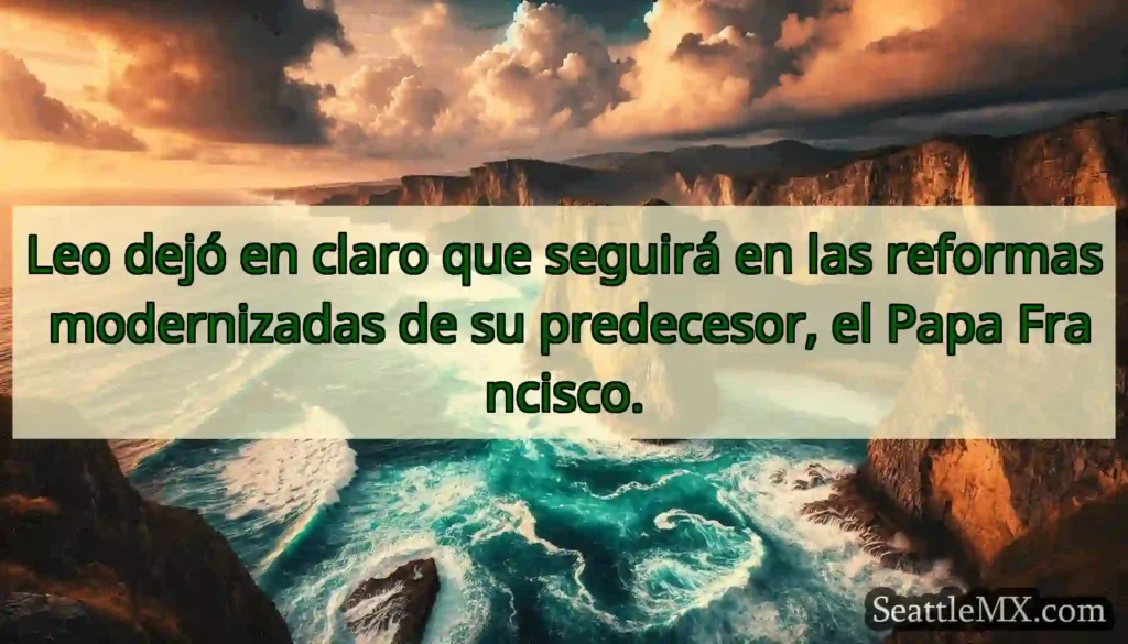 Leo dejó en claro que seguirá en las reformas