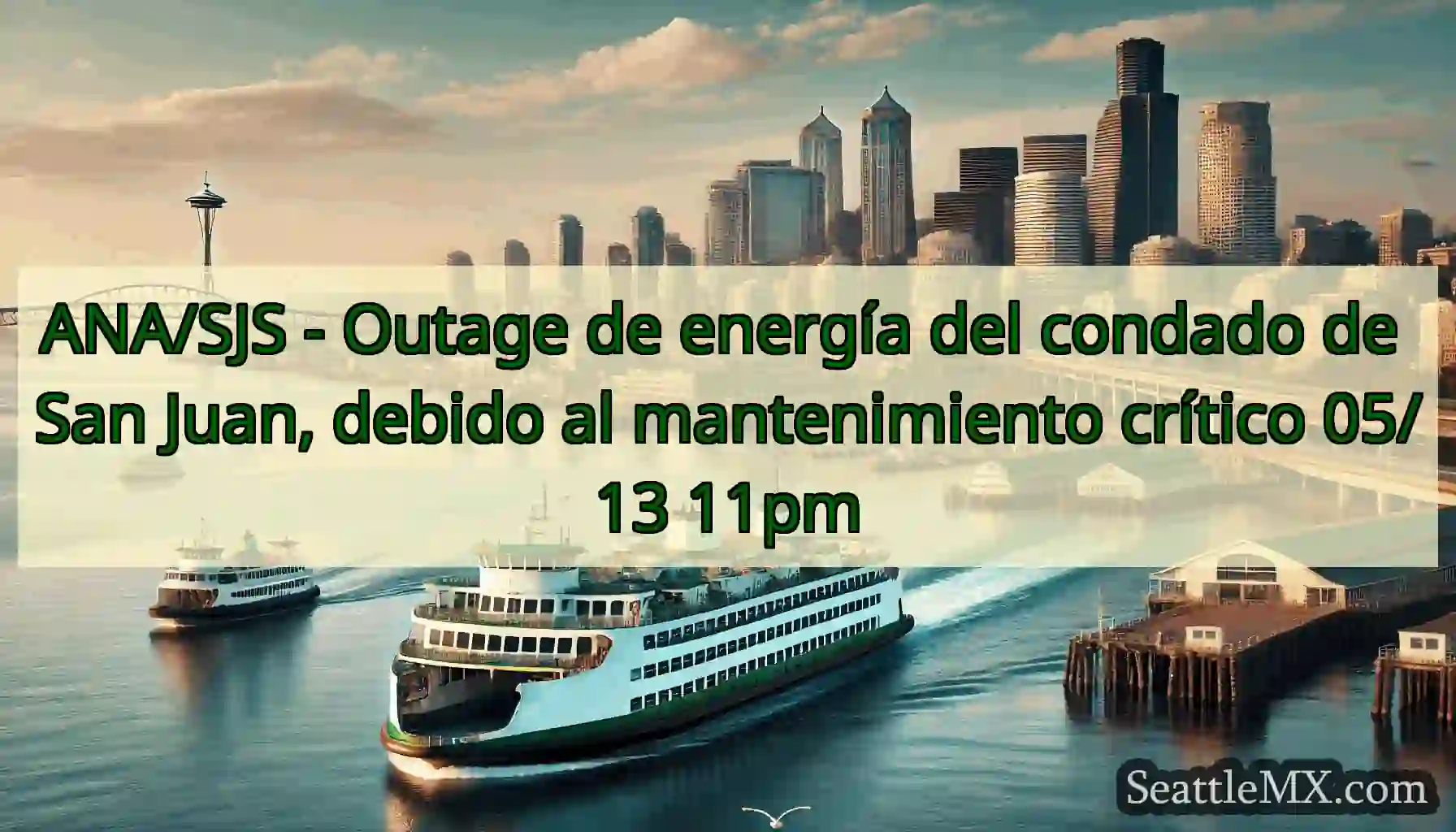 ANA/SJS - Outage de energía del condado de San