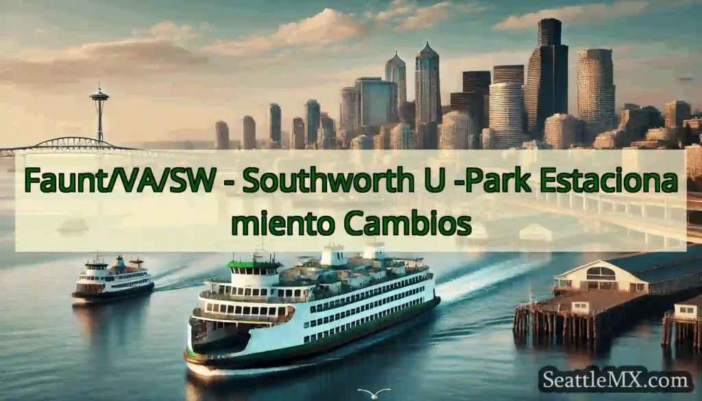 Faunt/VA/SW - Southworth U -Park Estacionamiento