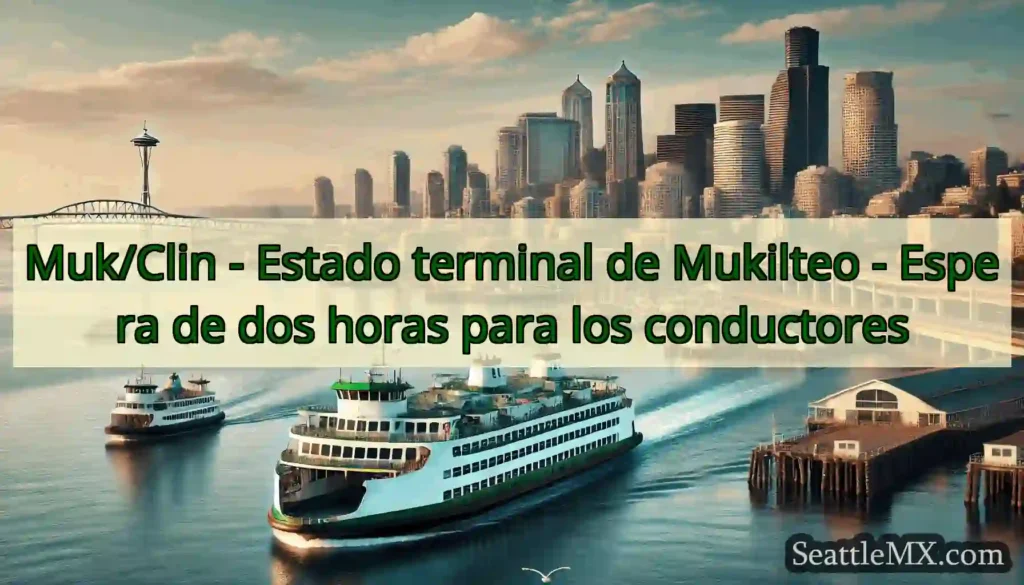 Muk/Clin - Estado terminal de Mukilteo - Espera