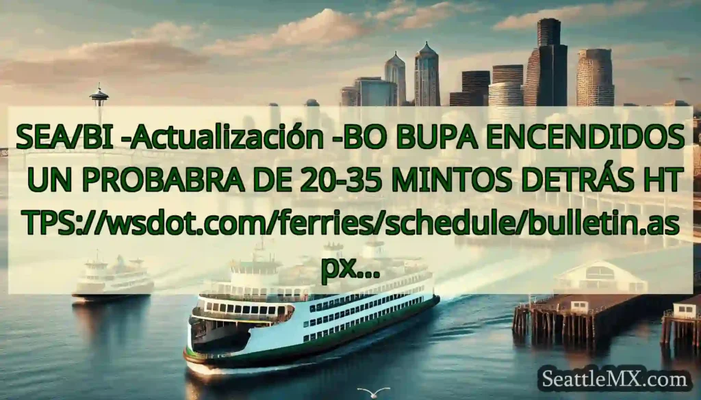 SEA/BI -Actualización -BO BUPA ENCENDIDOS UN