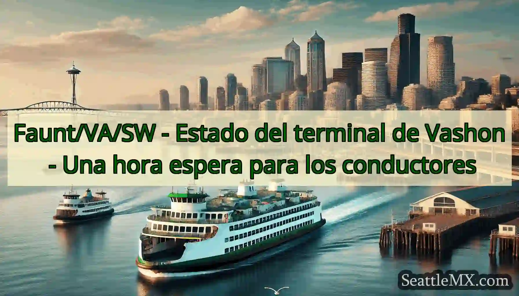 Faunt/VA/SW - Estado del terminal de Vashon - Una