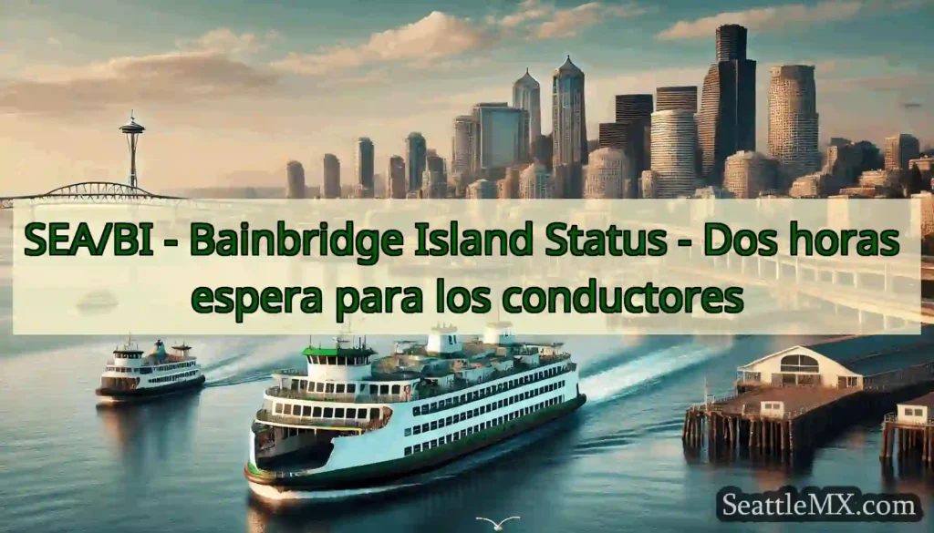 SEA/BI - Bainbridge Island Status - Dos horas