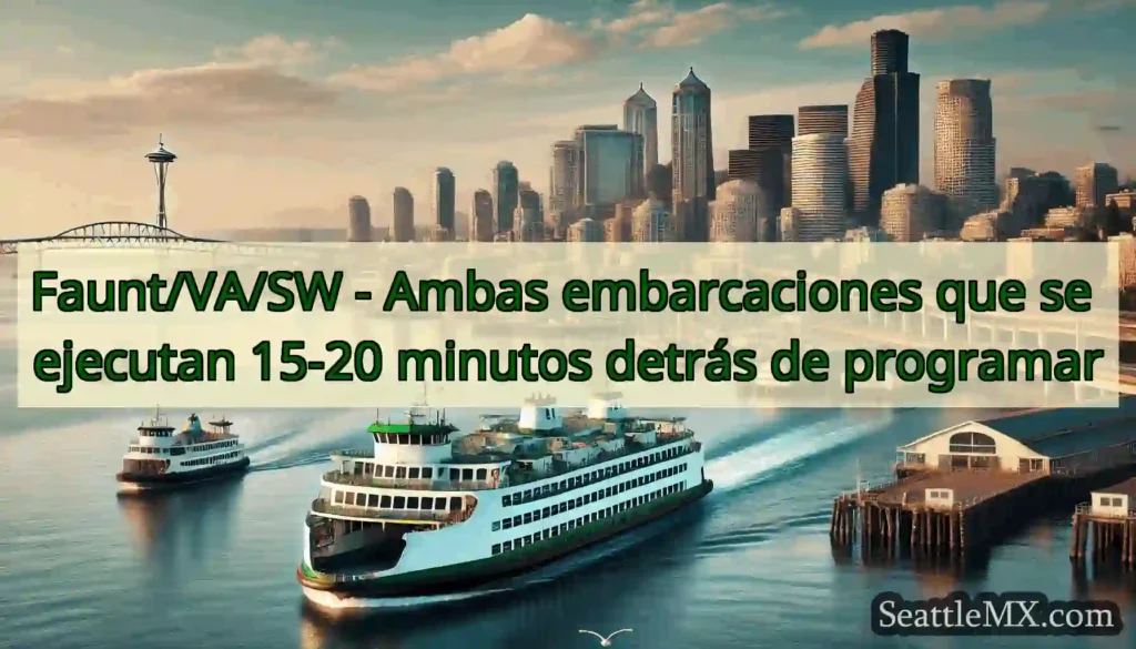 Faunt/VA/SW - Ambas embarcaciones que se ejecutan