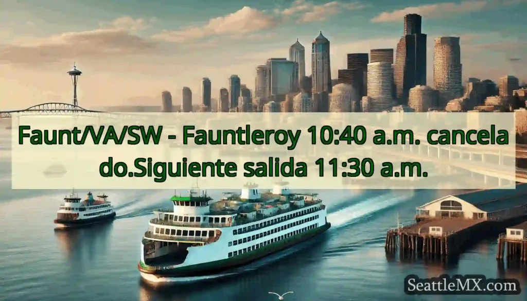 Faunt/VA/SW - Fauntleroy 10:40 a.m.
