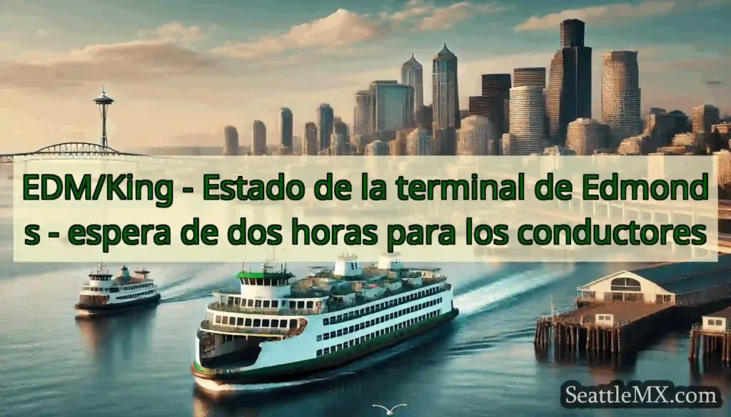 EDM/King - Estado de la terminal de Edmonds -