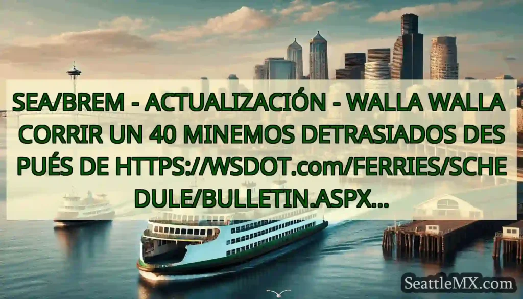 SEA/BREM - ACTUALIZACIÓN - WALLA WALLA CORRIR UN