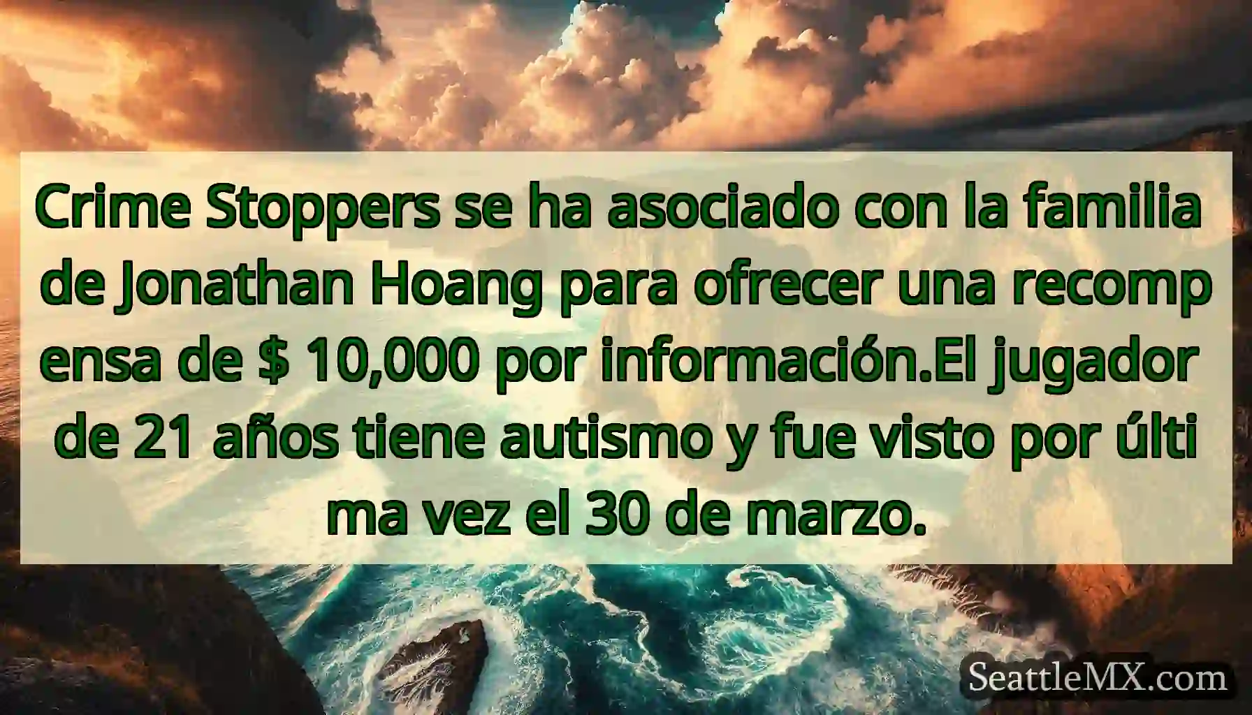 Crime Stoppers se ha asociado con la familia de