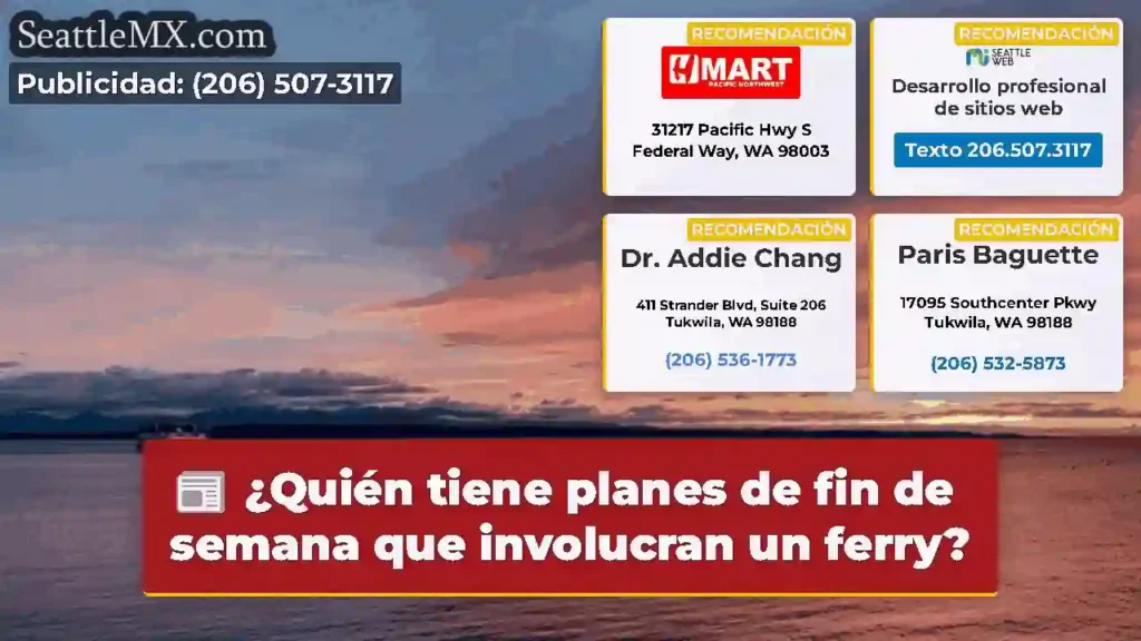 ¿Quién tiene planes de fin de semana que