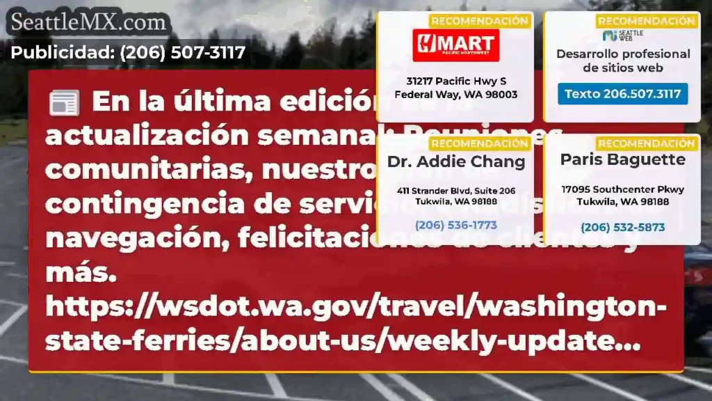 En la última edición de la actualización semanal: