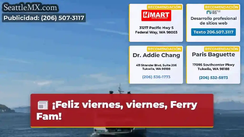 ¡Feliz viernes, viernes, Ferry Fam!