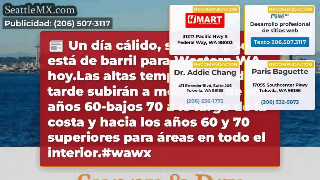 Un día cálido, soleado y seco está de barril para