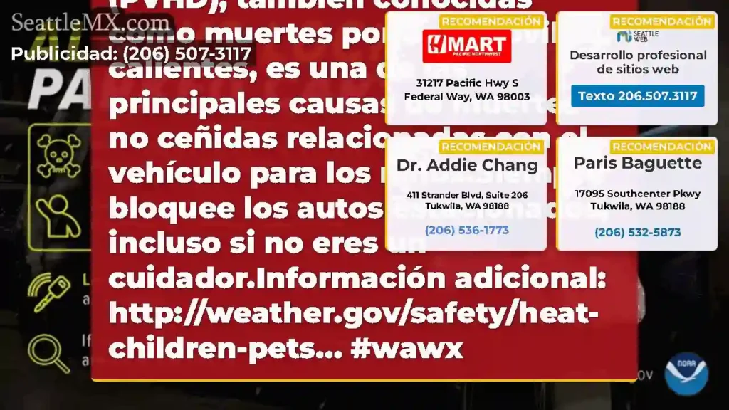 Las muertes por golpes de calor vehiculares