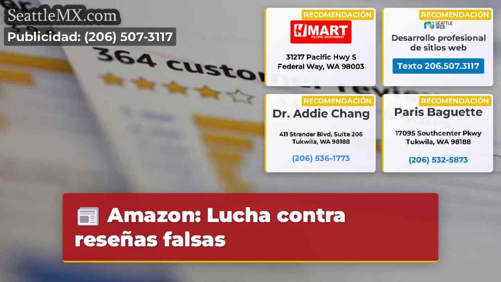 Amazon: Lucha contra reseñas falsas
