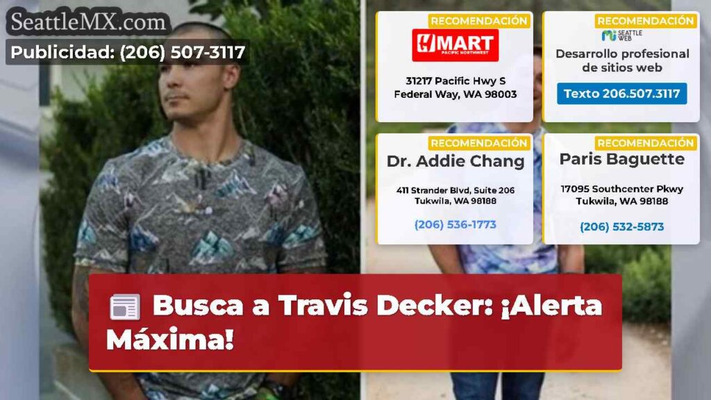 Busca a Travis Decker: ¡Alerta Máxima!