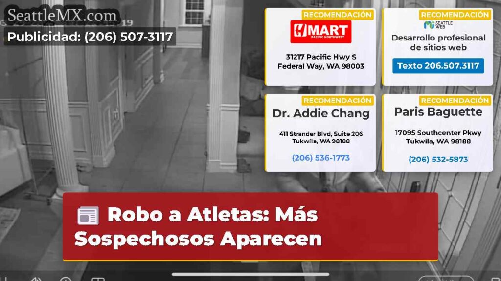 Robo a Atletas: Más Sospechosos Aparecen