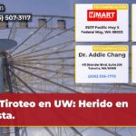Tiroteo en UW Herido en fiesta.