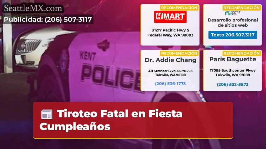 Tiroteo Fatal en Fiesta Cumpleaños