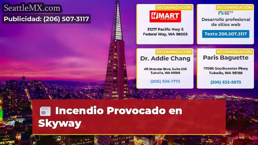 Incendio Provocado en Skyway