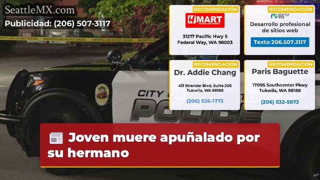 Joven muere apuñalado por su hermano