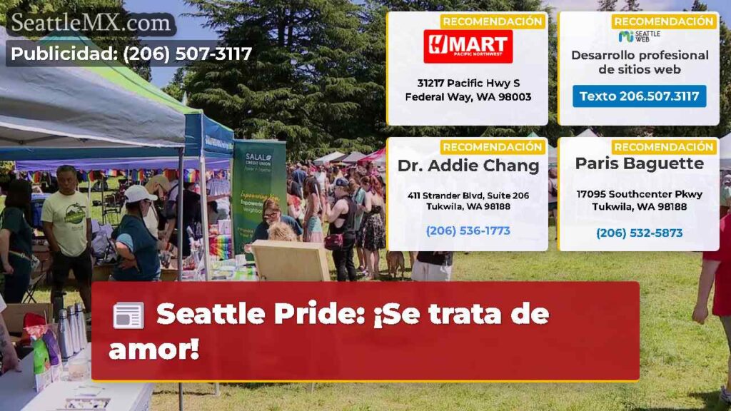 Seattle Pride: ¡Se trata de amor!