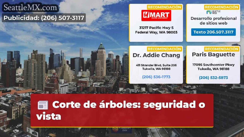 Corte de árboles: seguridad o vista
