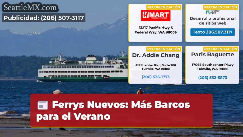 Ferrys Nuevos: Más Barcos para el Verano