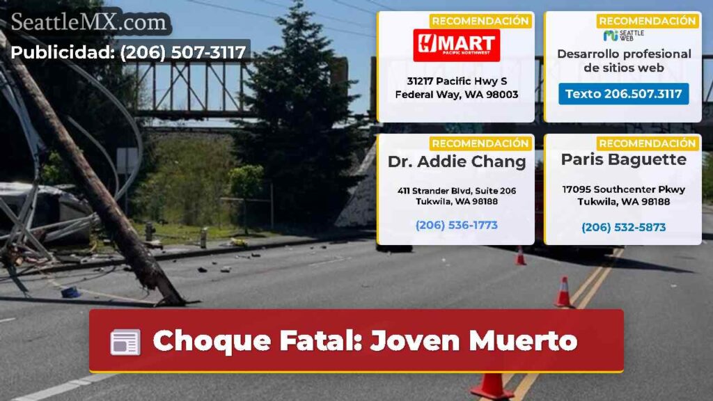 Choque Fatal: Joven Muerto