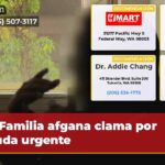 Familia afgana clama por ayuda urgente