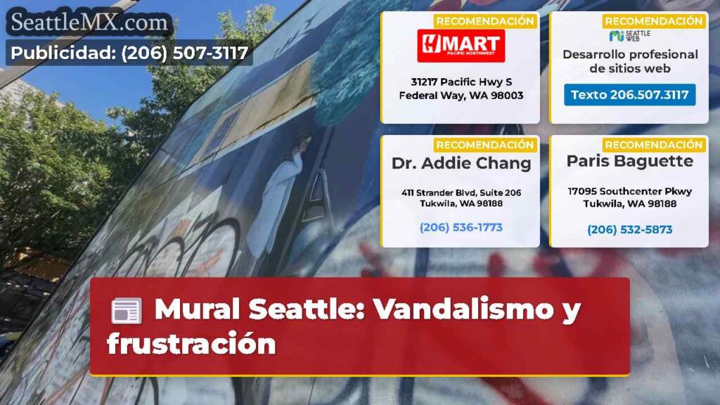 Mural Seattle: Vandalismo y frustración