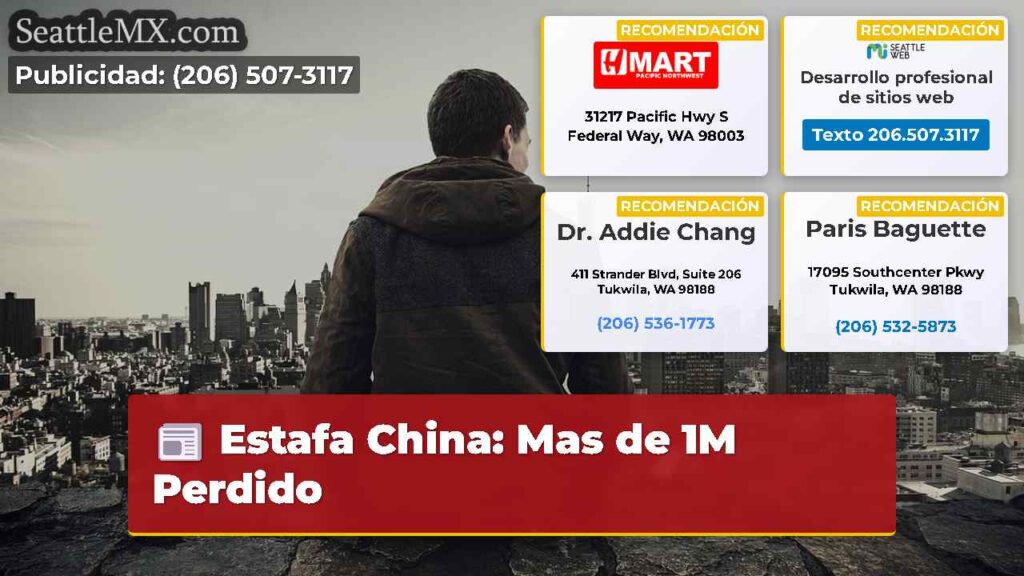 Estafa China: Mas de 1M Perdido