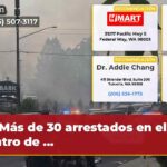 Más de 30 arrestados en el centro de …