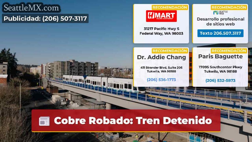 Cobre Robado: Tren Detenido