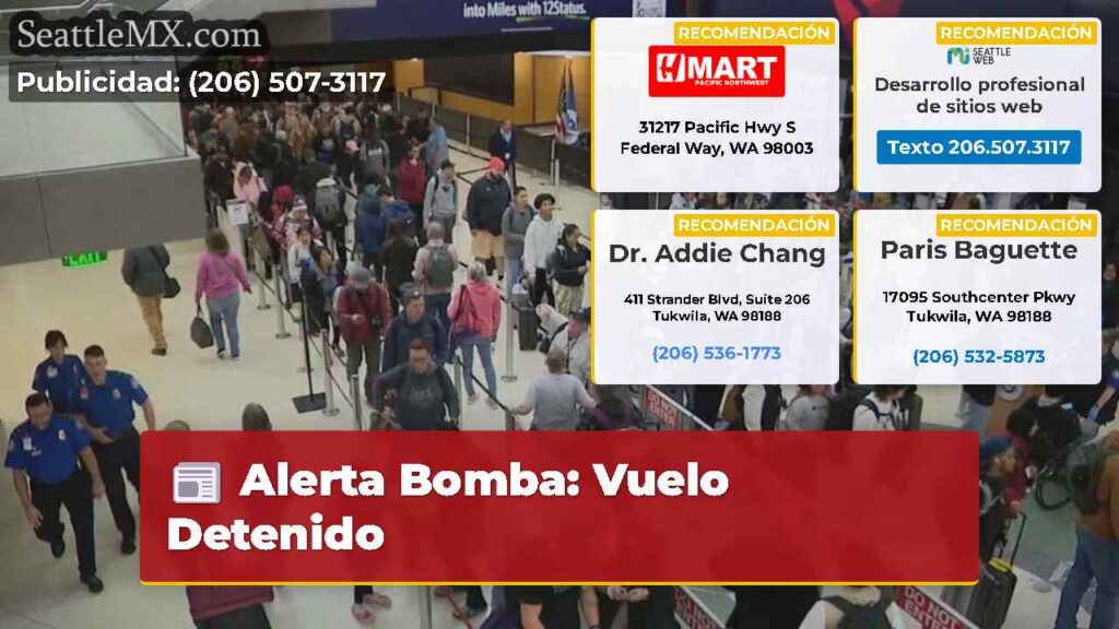 Alerta Bomba: Vuelo Detenido