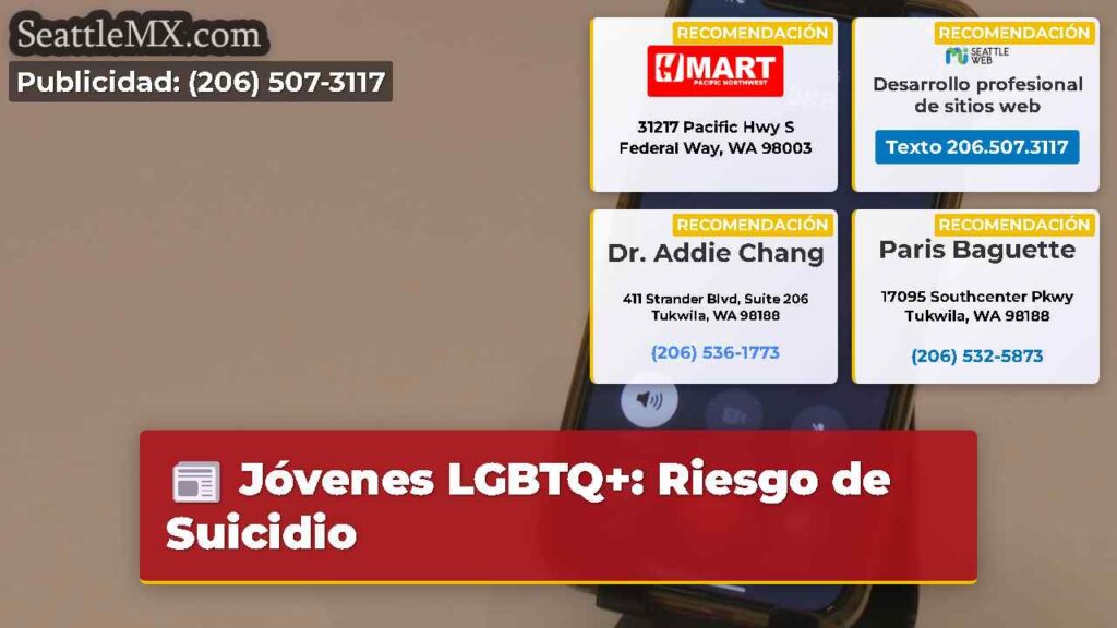 Jóvenes LGBTQ+: Riesgo de Suicidio