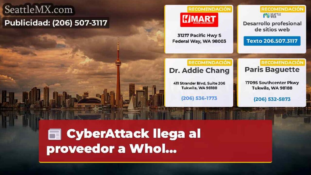 CyberAttack llega al proveedor a Whol...