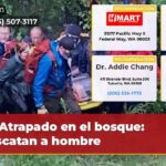 Atrapado en el bosque Rescatan a hombre