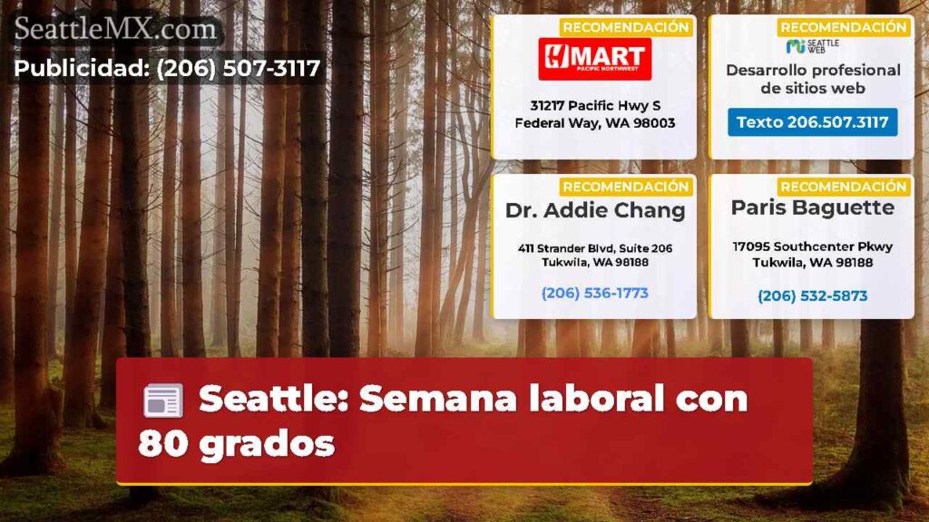 Home 7 Seattle: Semana laboral con 80 grados