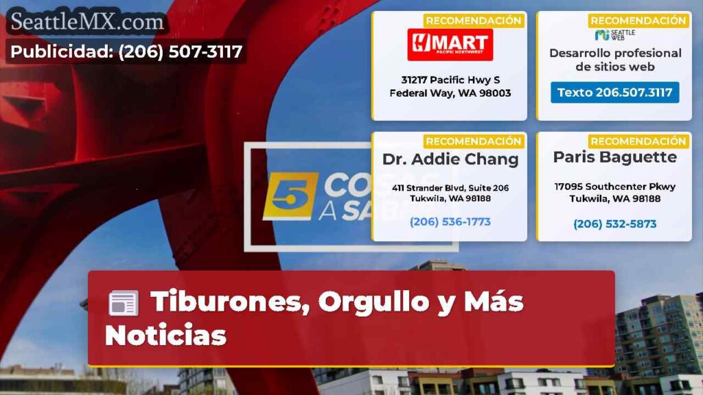 Tiburones, Orgullo y Más Noticias