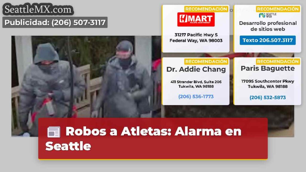 Robos a Atletas: Alarma en Seattle